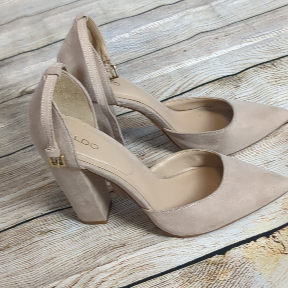 Aldo pink high heel shoes size 7 - Picture 6 of 10